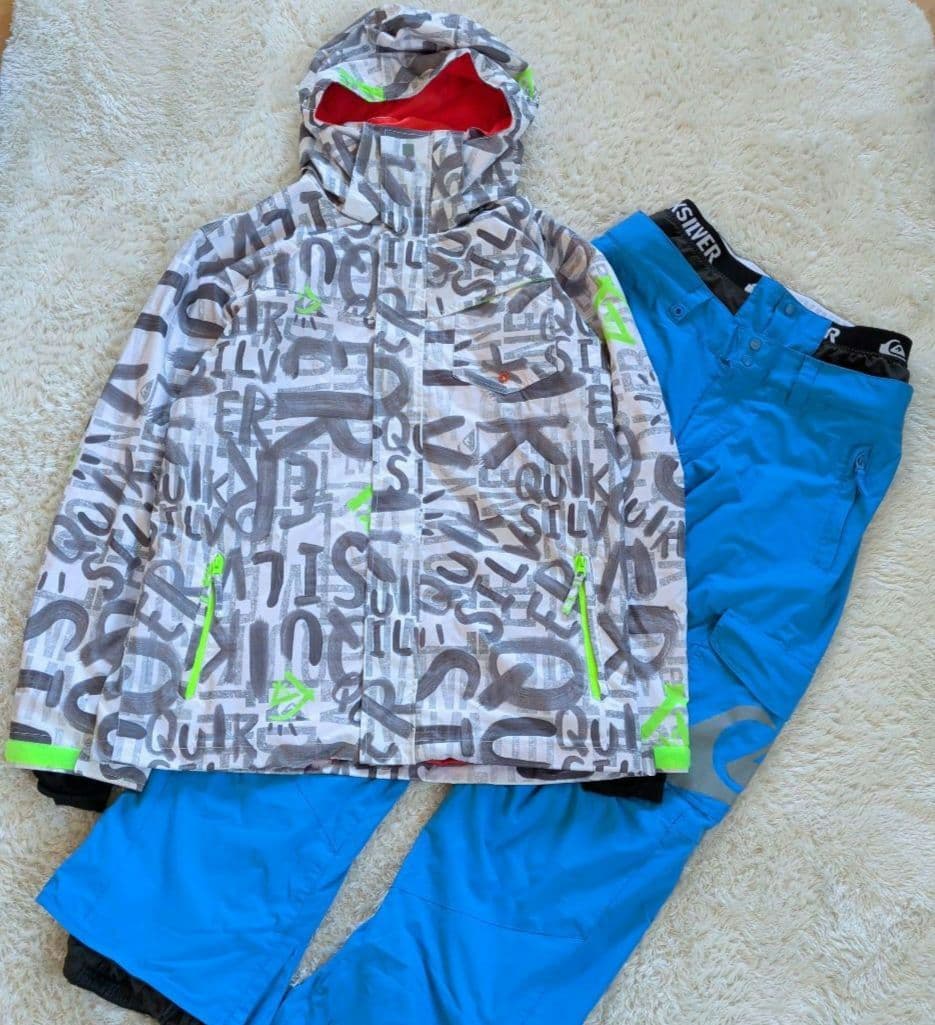 Quiksilver クイックシルバー スノーウェアセット L