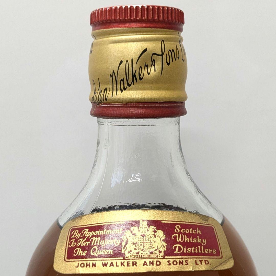 ジョニーウォーカー　赤ラベル　760ml、190ml 43%　未開栓2本セット