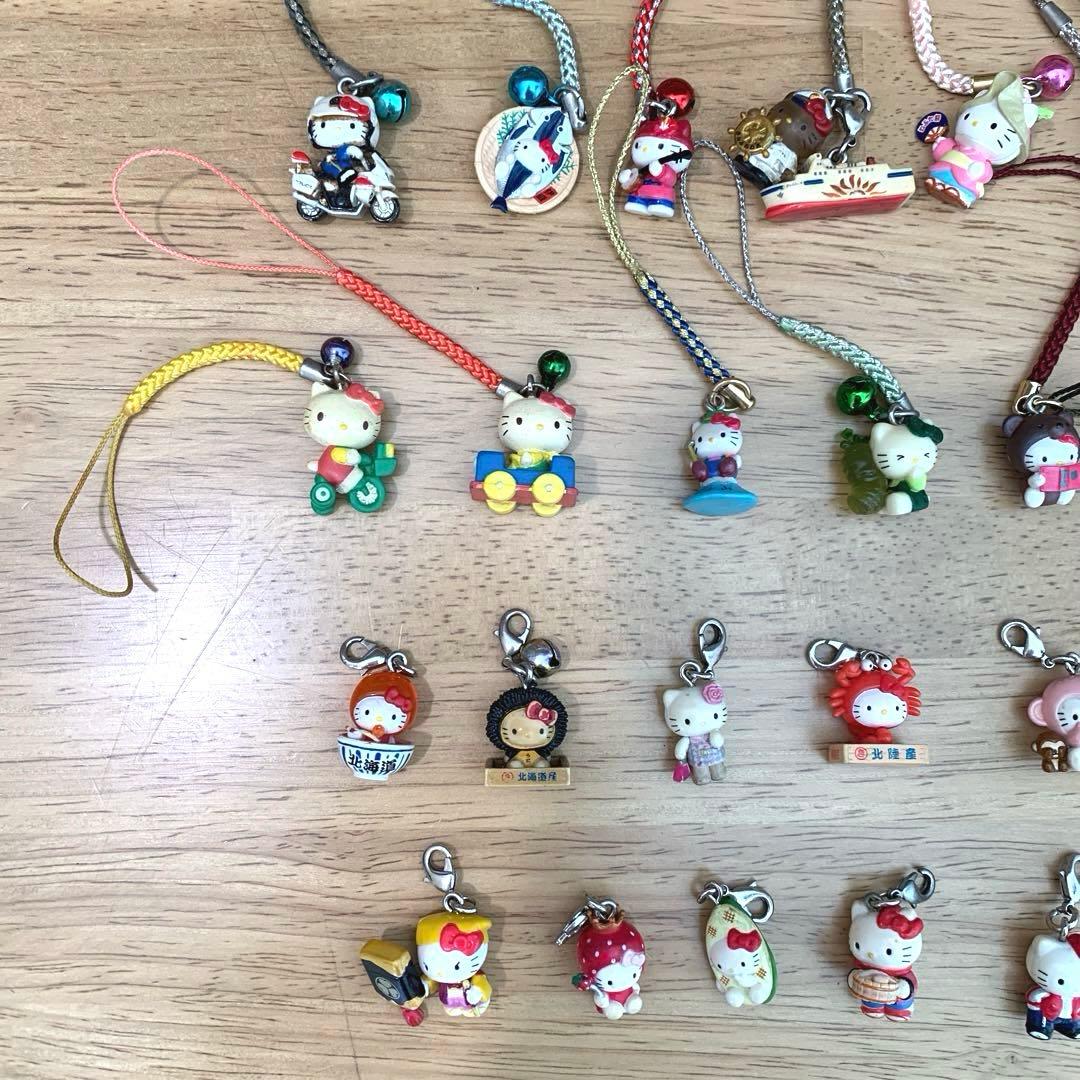 キティ　ご当地　ストラップ　キーホルダー　根付け　まとめ売り