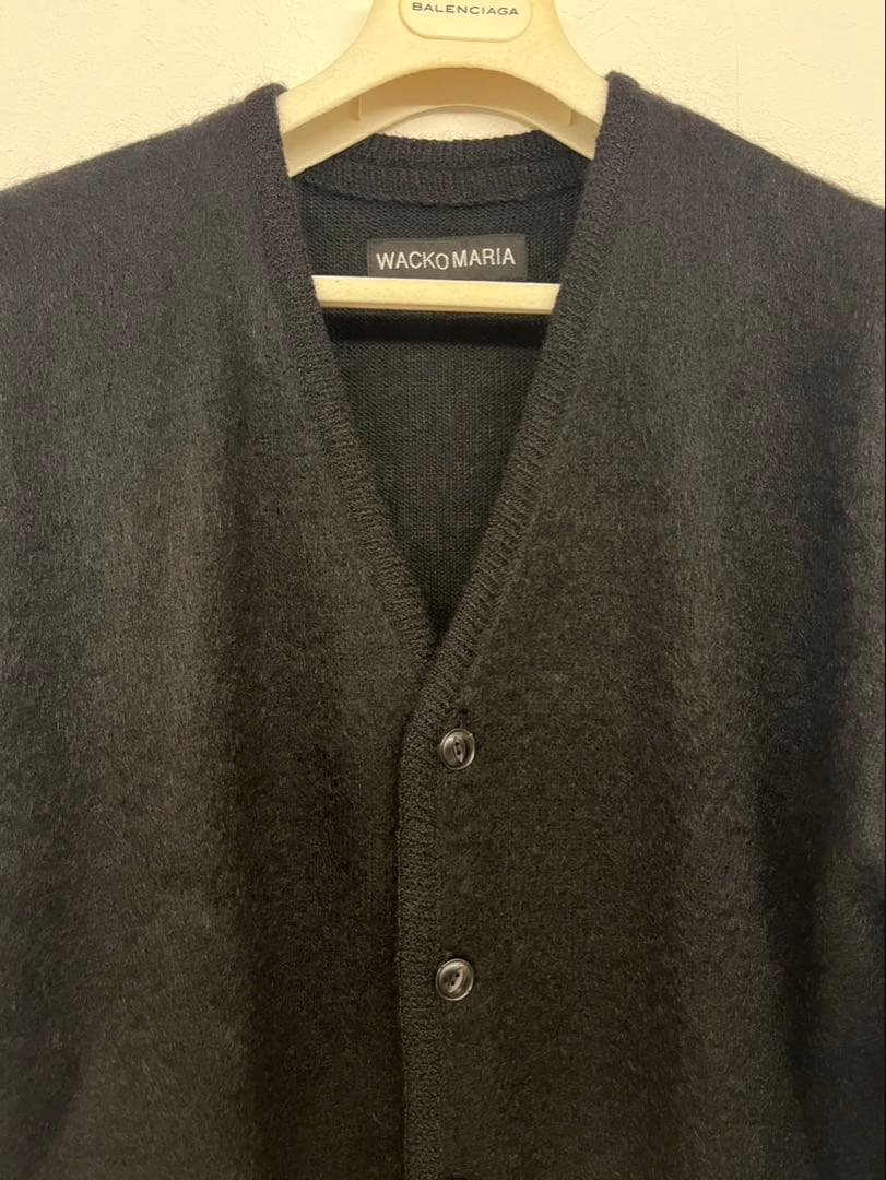 WACKO MARIA MOHAIR CARDIGAN 25FW 黒　野村訓市
