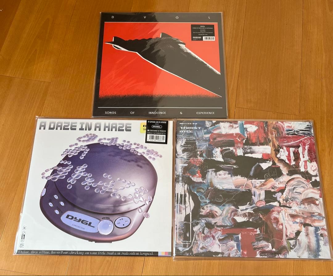 新品未使用品 DYGL レコード 3枚セット
