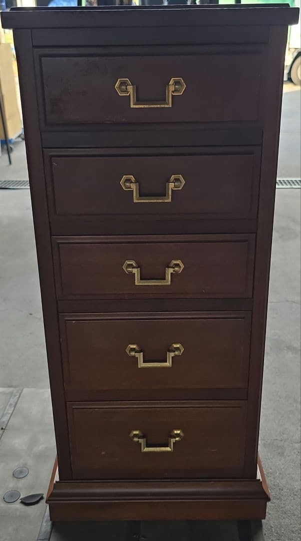 マルニ木工 地中海ロイヤル 5段チェスト サイドボード　クラシック