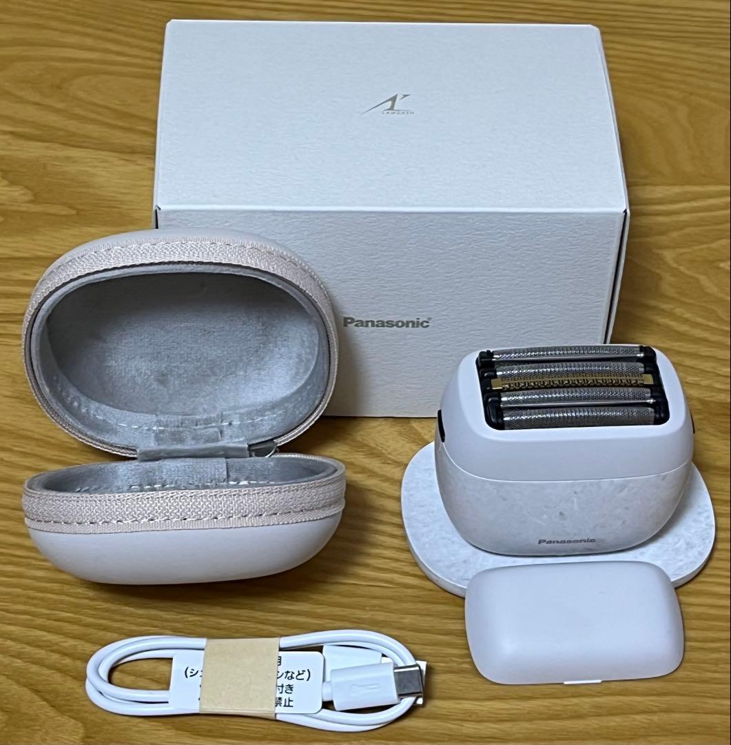 極美品　Panasonic ラムダッシュ　パームイン　5枚刄　置き台付き