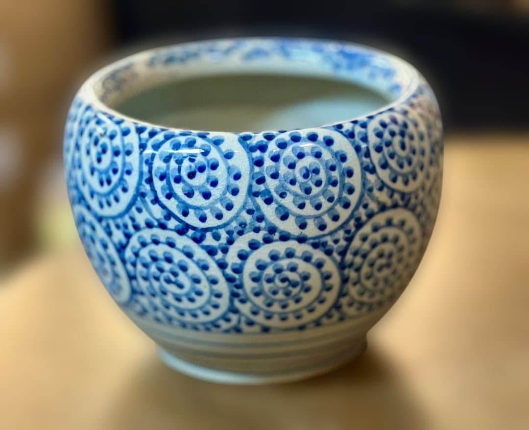 再値下げ　新品　信楽焼　火鉢　大サイズ　鉢カバー　ワインクーラー　直径23c