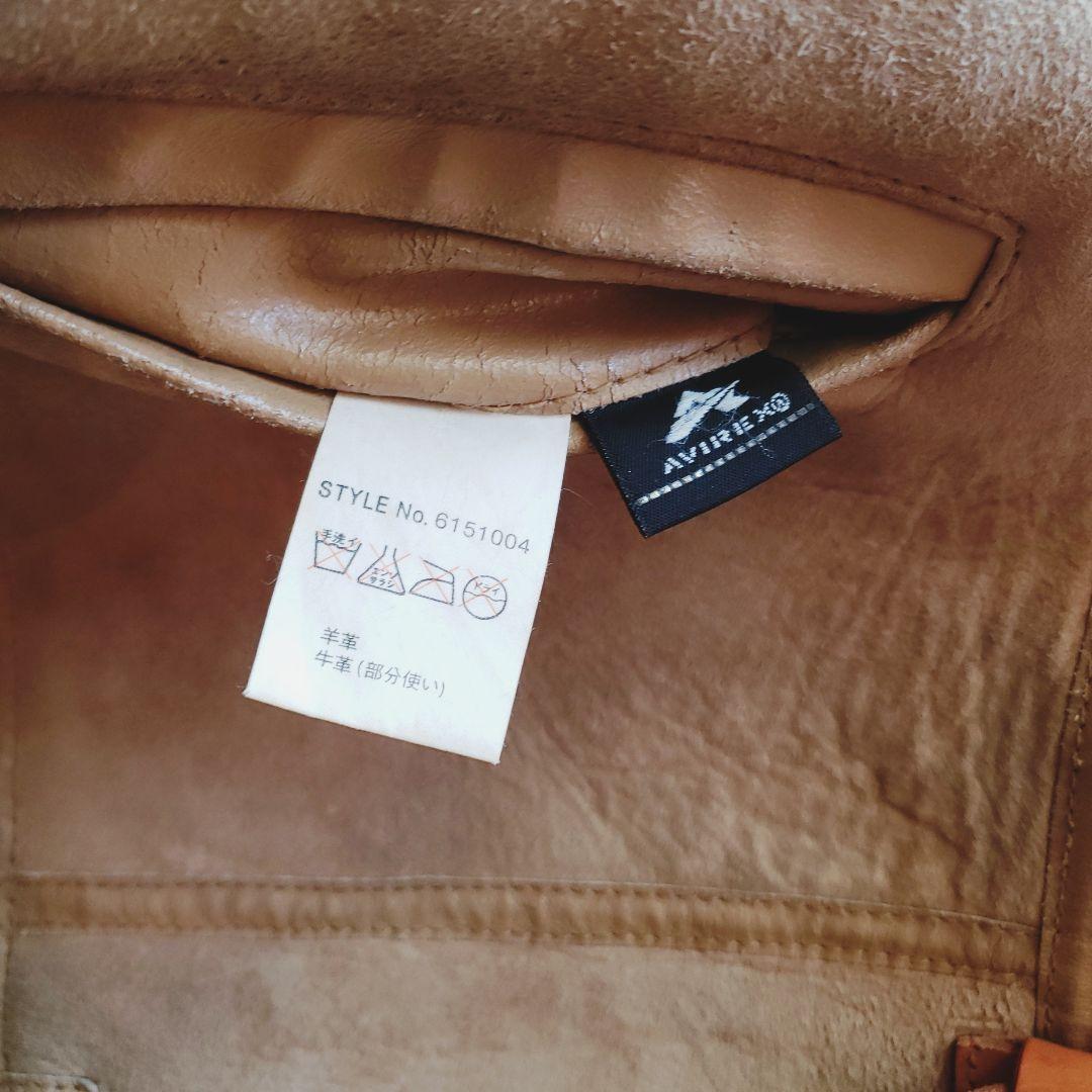 中古【AVIREX】アヴィレックス B-3フライトジャケット 38ムートン 大戦