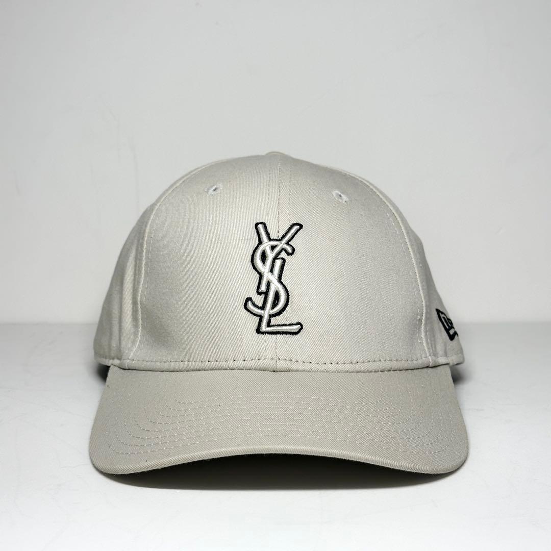 YVES SAINT LAURENT × NEW ERA YSL ロゴ キャップ