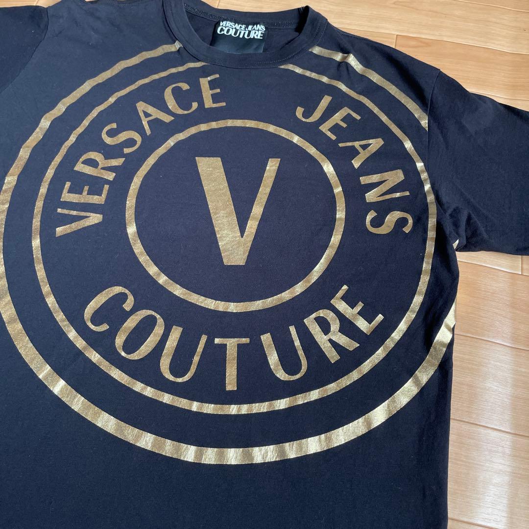 VERSACE ヴェルサーチ　ゴールド　Tシャツ