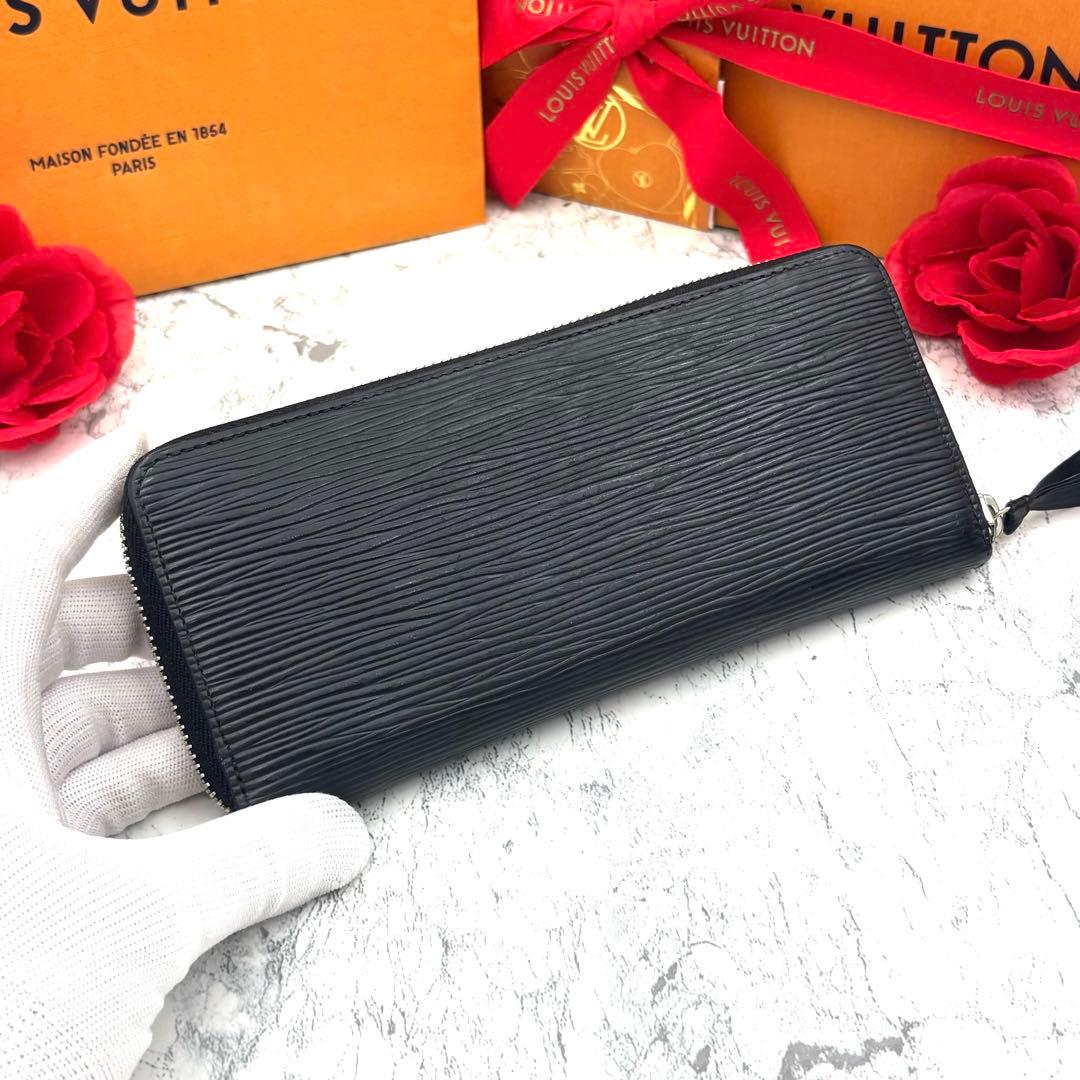 【定価の半額以下】 ルイヴィトン エピ クレマンス 長財布 ラウンドファスナー