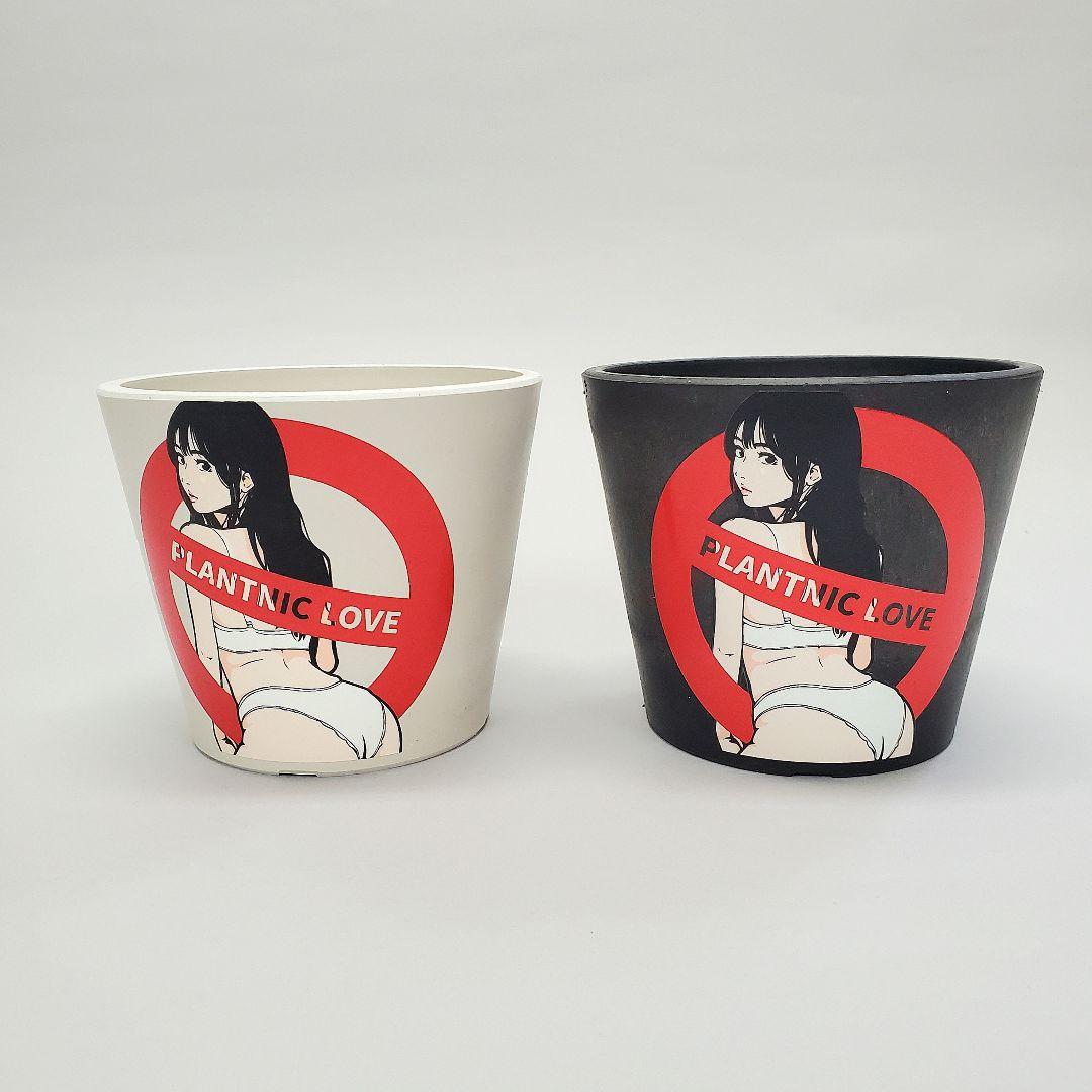backsideworks PLANTNIC LOVE4 アート鉢　植木鉢
