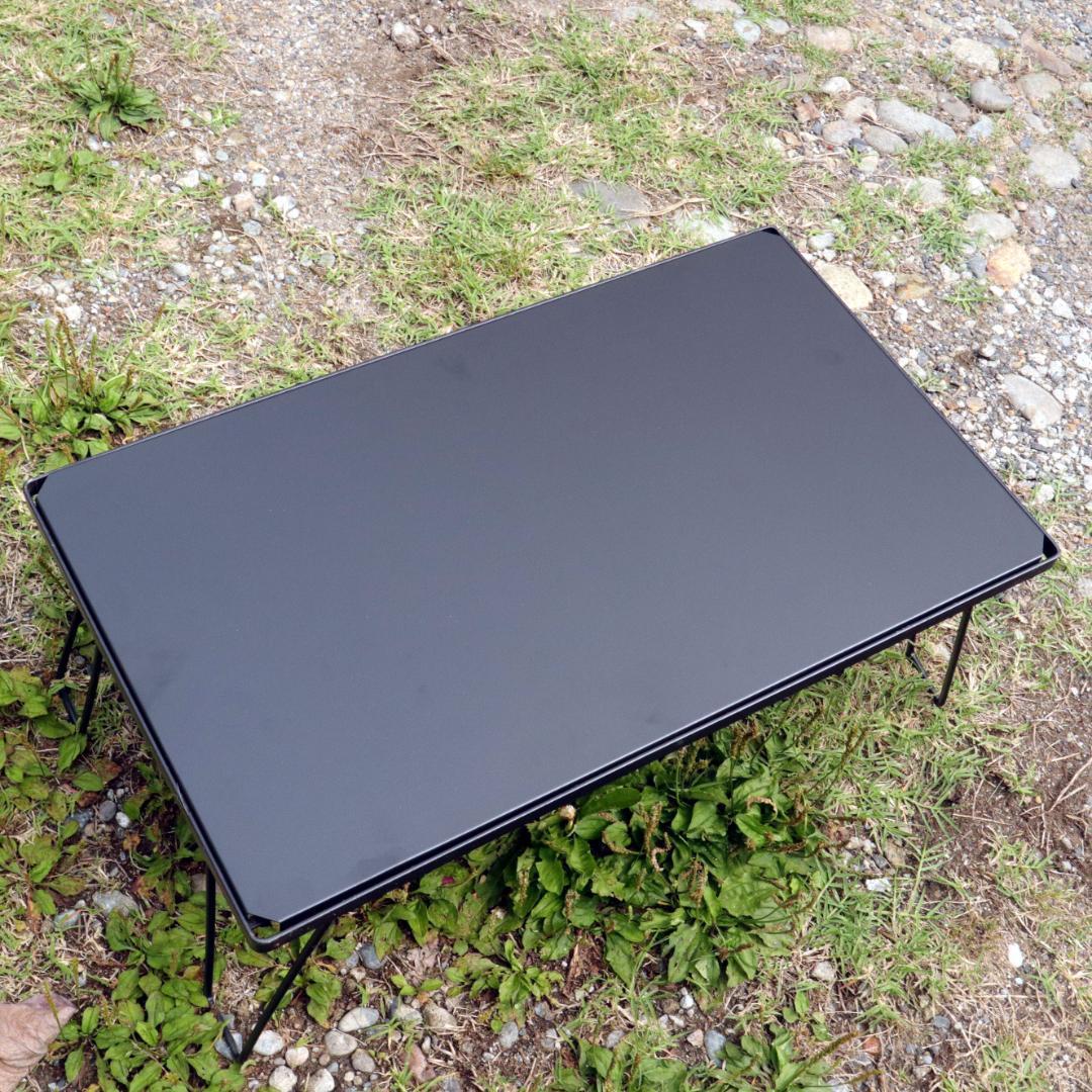 フィールドラック×２　オリジナルスチール天板（ブラック）　収納ケース　セット