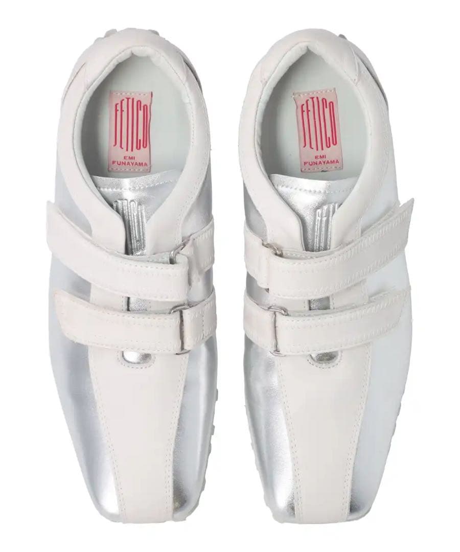 ⭐︎値下げ⭐︎FETICO SQUARE-TOE LEATHER スニーカー