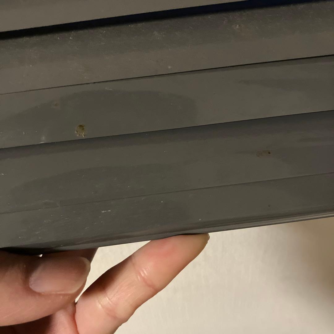 立川ブラインドグレー横型2台セット