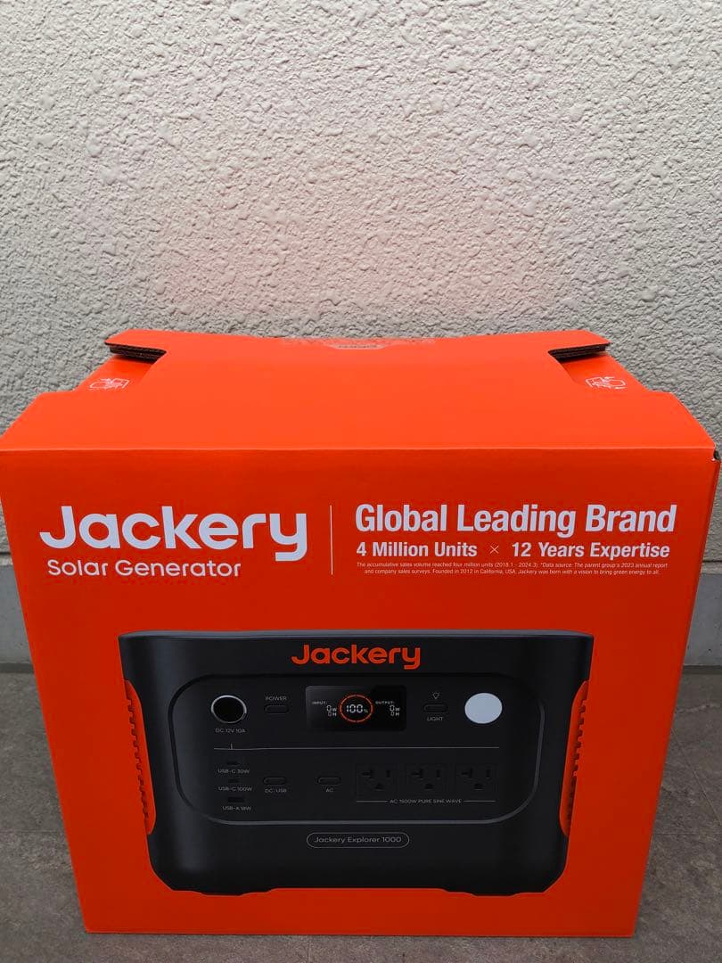 Jackery ジャクリ　1000new ポータブル電源