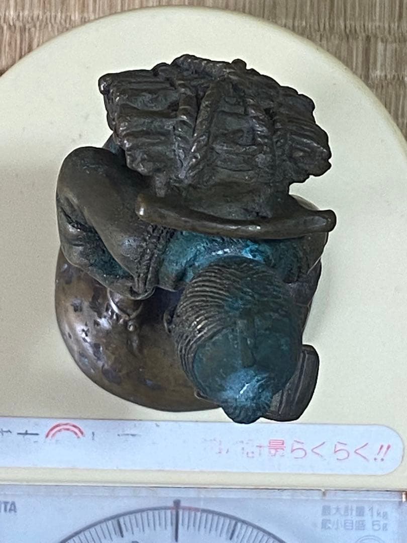 ⭐️二宮金次郎（尊徳）像 銅器 高岡銅器 置物 飾り大正時代 レア物 骨董品