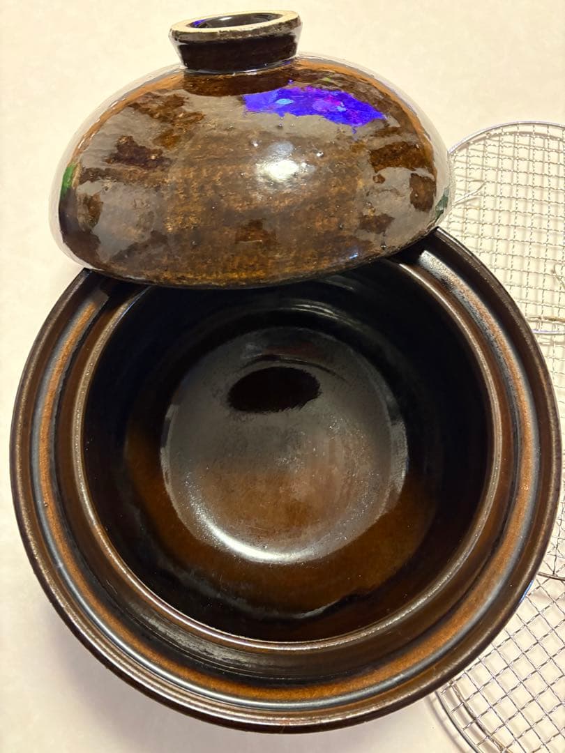 長谷園　いぶしぎん　大　28センチ　燻製土鍋 桜スモークチップ500g付き！