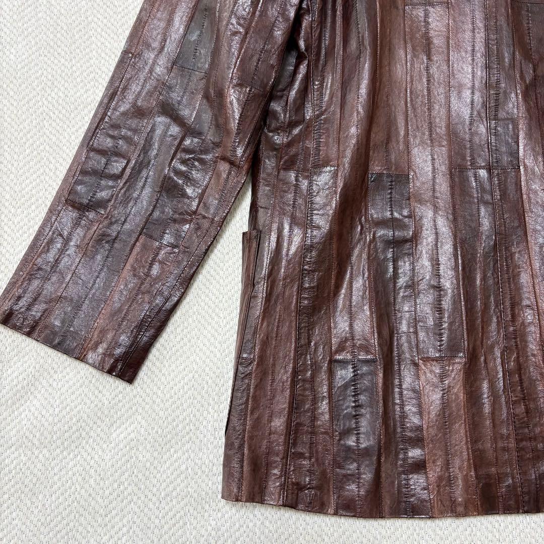ジャケット・アウター JAPAN VINTAGE KAMAKURA EEL SKIN JACKET