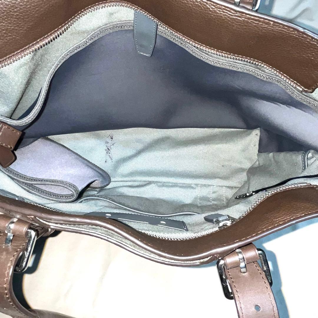 コールハーン　トライボロ トートバッグ　ビジネス　ショルダー　2wayシボ革