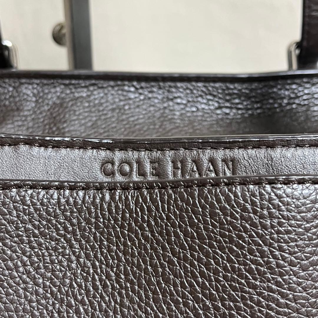 コールハーン　トライボロ トートバッグ　ビジネス　ショルダー　2wayシボ革