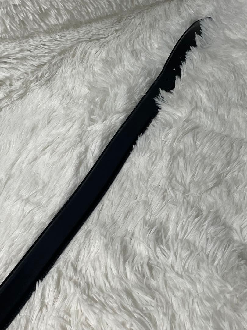 GUCCI グッチ レザーベルト 本革　ブラック ゴールドバックル