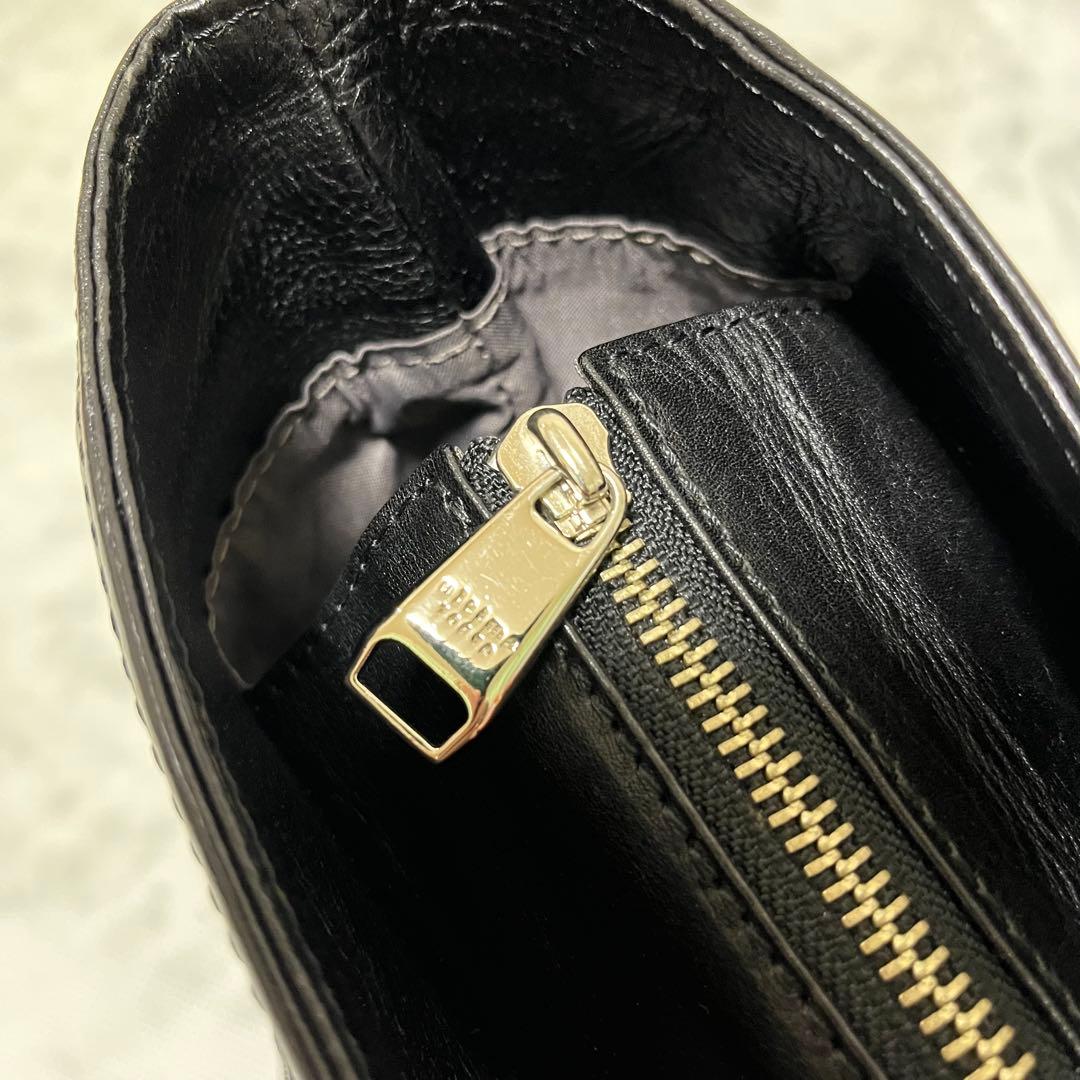 ultima TOKYO ウルティマトーキョー ブラックレザー トートバッグ