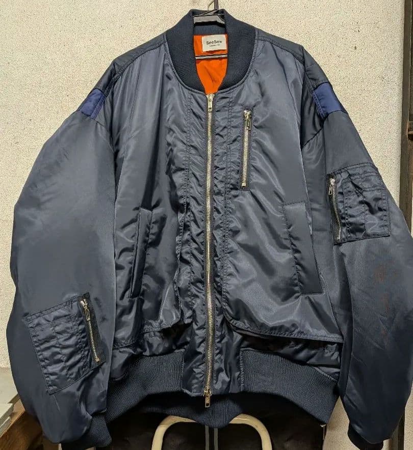 SeeSew オ―バ―スペック MA-1ジャケットLサイズ新品未使用