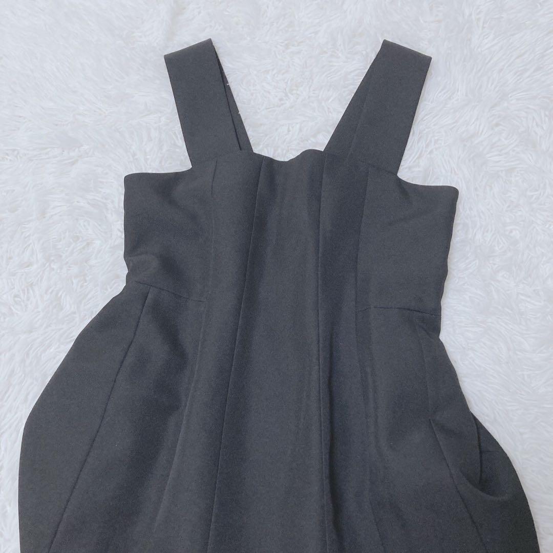 アダムエロペ　サロペット　ロンパース　ペプラム　ワイドパンツ　大人レディ　36