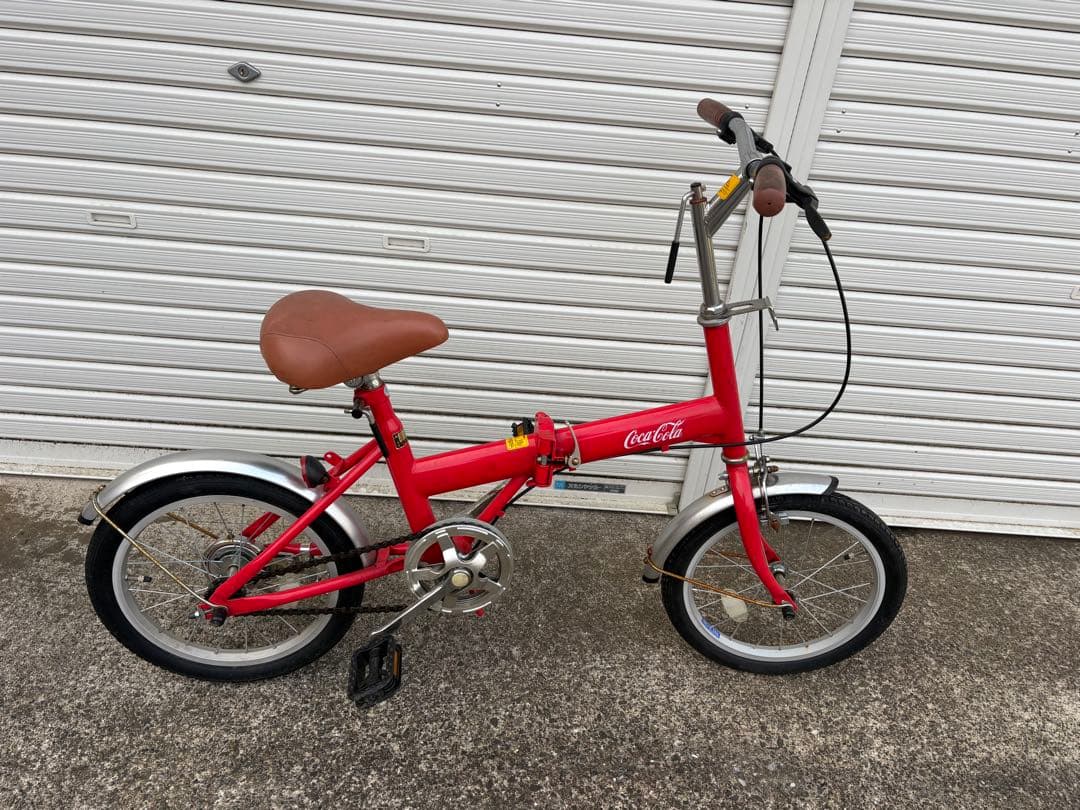 Coca-Cola 折りたたみ自転車 16インチ