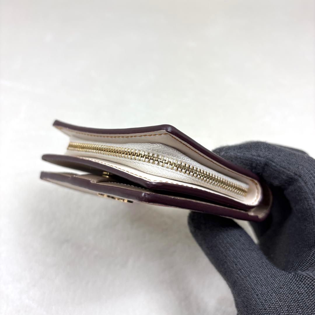 COACH コーチ いちご柄 財布 イチゴ柄 苺柄 スナップ ウォレット