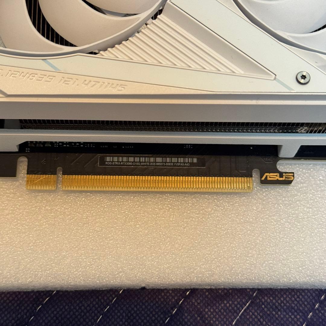 【美品】ROG STRIX RTX3080-O10G-WHITE-V2