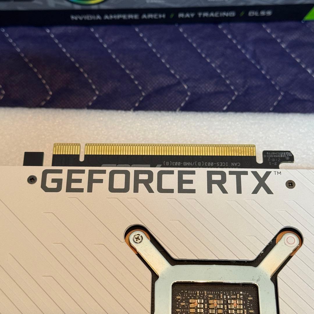 【美品】ROG STRIX RTX3080-O10G-WHITE-V2