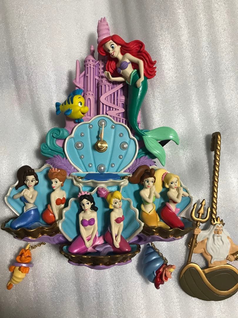アリエル　時計　ディズニーストア　ストーリーコレクション　リトルマーメイド