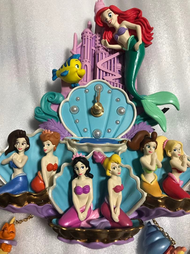 アリエル　時計　ディズニーストア　ストーリーコレクション　リトルマーメイド