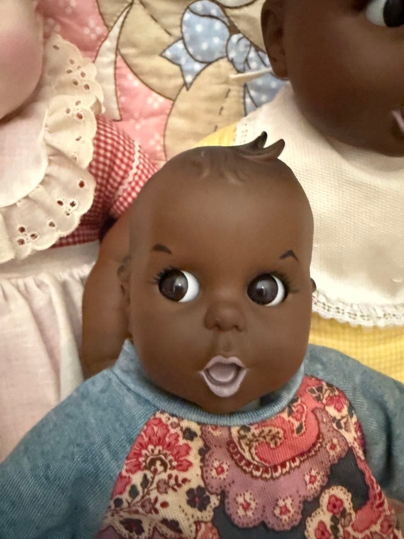 アンティークドール　　３人セット　くまさん