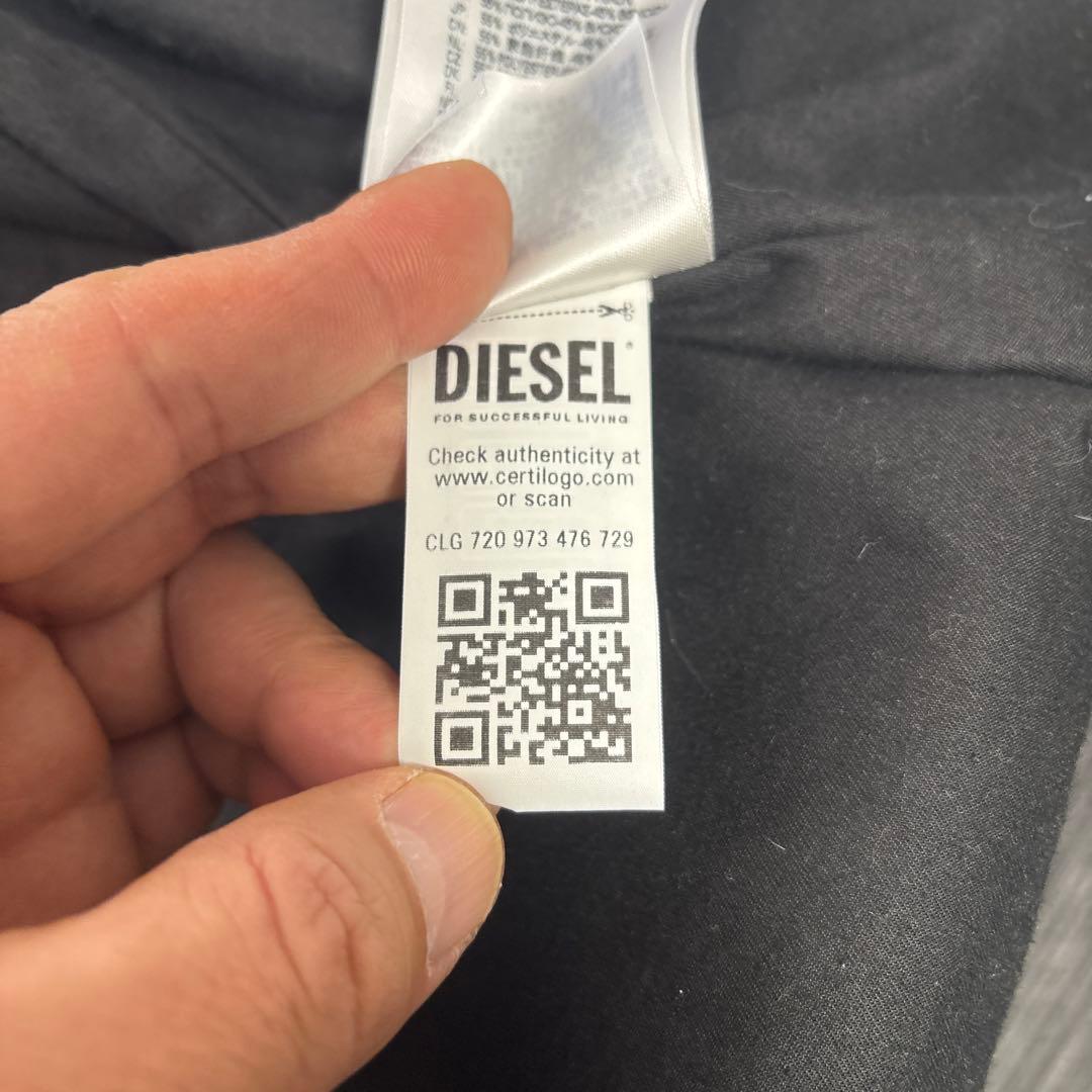 ディーゼル24AWラムレザーハーフコートL-NICOサイズ52 ¥198,000