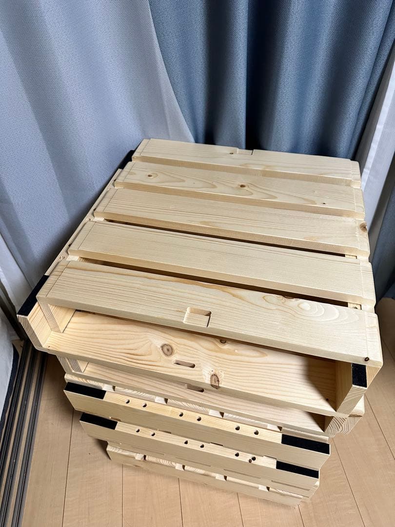 ベルメゾン パレット風ベッド 12枚セット