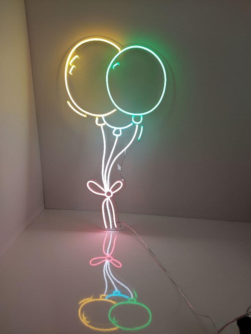 風船デザイン ネオンライト