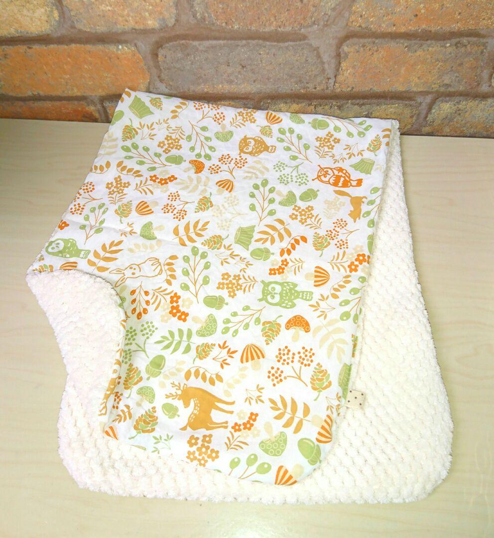 専用❤みかん＊ふわっサラ❤手拭いヘアドライタオル❤森の動物…暖色系☆