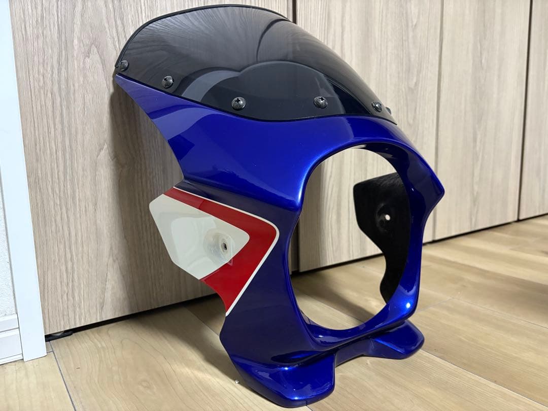 CB400SF ビキニカウル Nプロジェクト パールヘロンブルー トリコロール