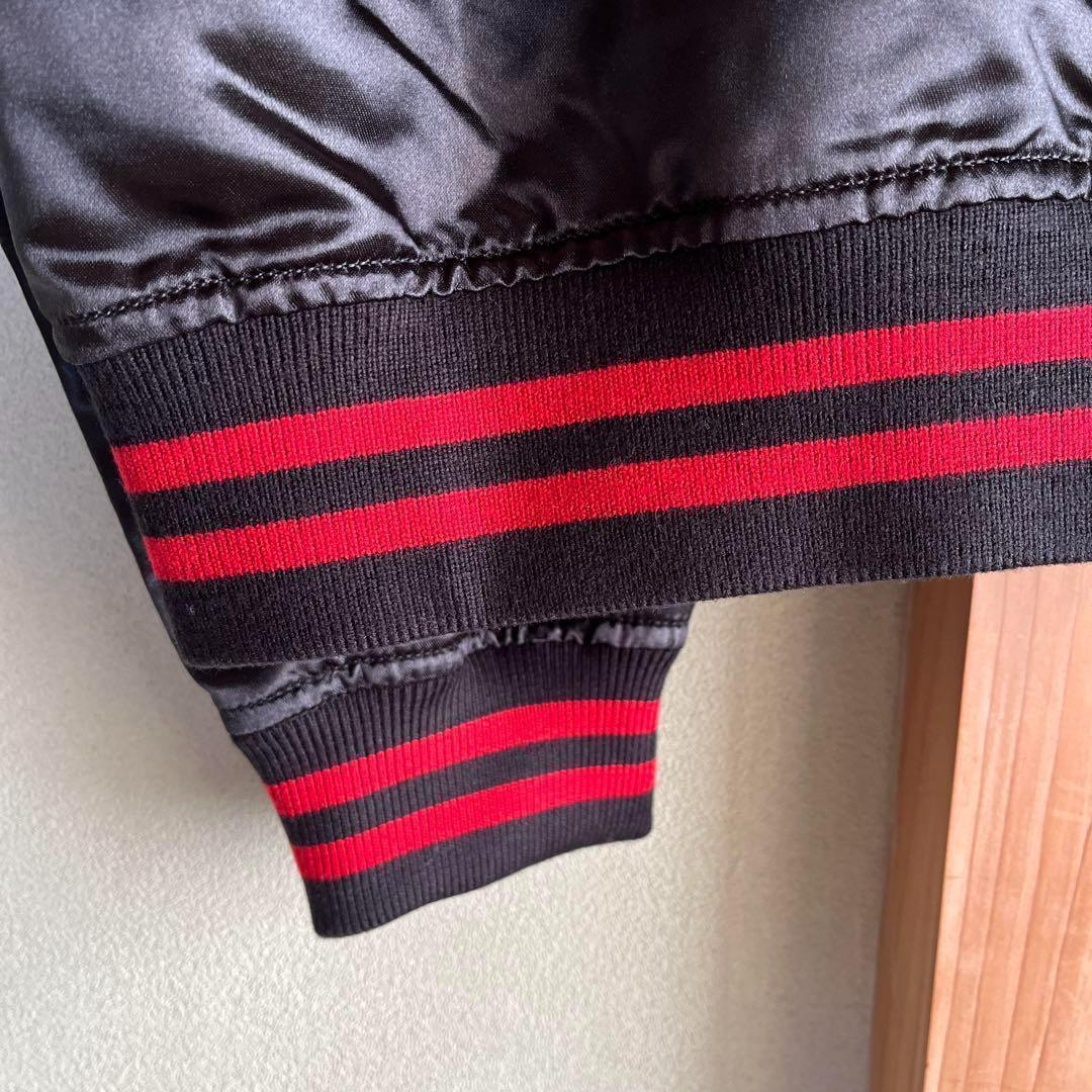 シュプリーム × スラッシャー 刺繍ロゴ スカジャン ブルゾン