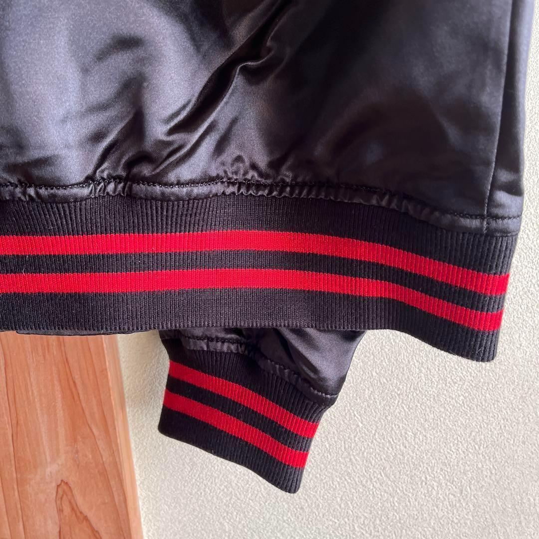 シュプリーム × スラッシャー 刺繍ロゴ スカジャン ブルゾン