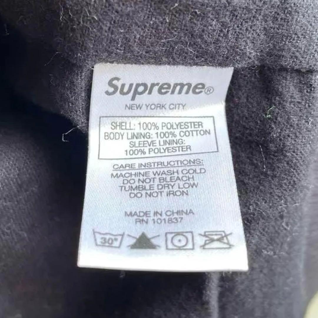 シュプリーム × スラッシャー 刺繍ロゴ スカジャン ブルゾン