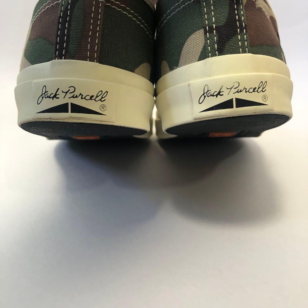 美品 converse コンバース ジャックパーセル キャンバス カモフラ カモ