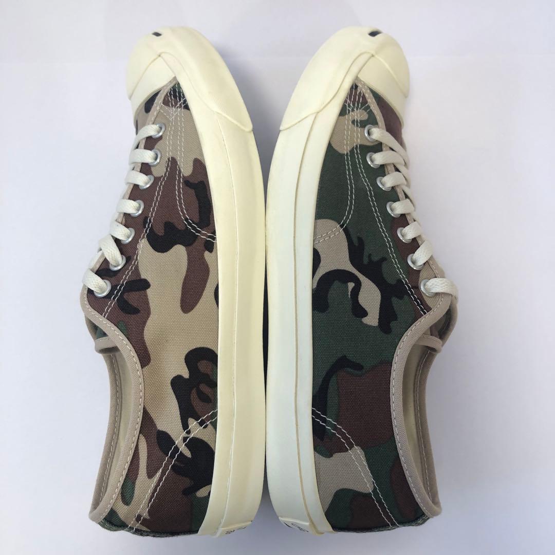 美品 converse コンバース ジャックパーセル キャンバス カモフラ カモ