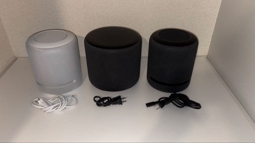 喫*店様 マ*サ様 Echosub1台とEcho Studio スマートスピーカ