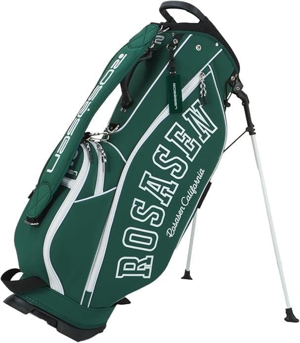 【新品】ロサーセン キャディバッグ グリーン Rosasen