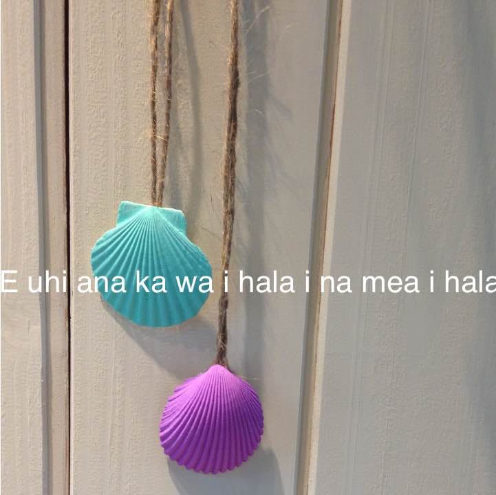 貝殻オーナメント ２点セット ご予約品