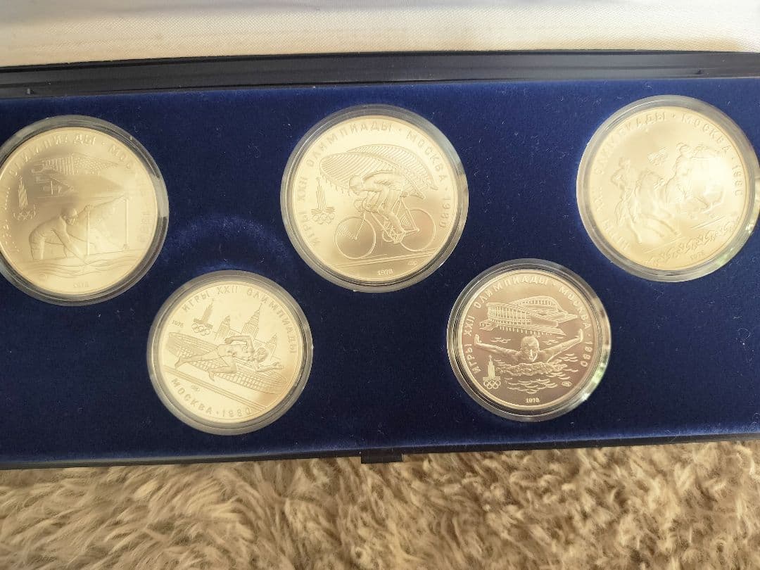 ３種類1980年モスクワオリンピック記念セット