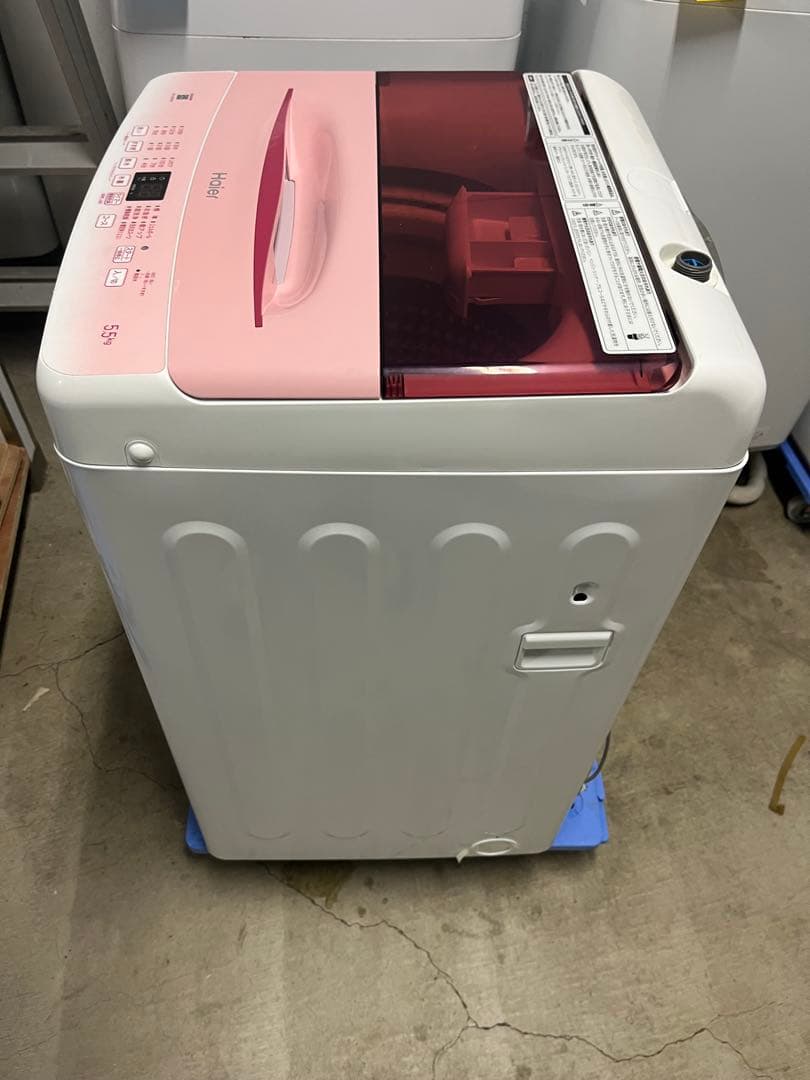美品 ハイアール 縦型洗濯機 JW-U55HK 2022年製 5.5kgT
