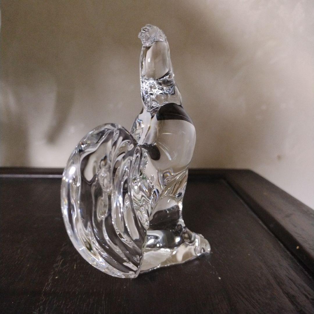 バカラ　フィギュリン　鶏　酉　干支