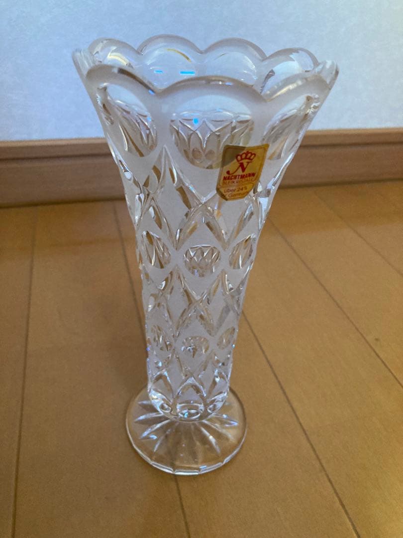 ドイツ製 ナハトマン NACHTMANN クリスタル 花瓶